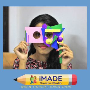 Modern creative mask design.
Paper model making for NIFT Situation test and NID DAT Mains test.
