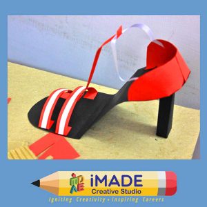 Shoe model making. 
Design model making classes for NID and NIFT.